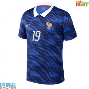 Billiga Frankrike Theo Hernandez #19 Hemmatröja VM 2026 Kortärmad